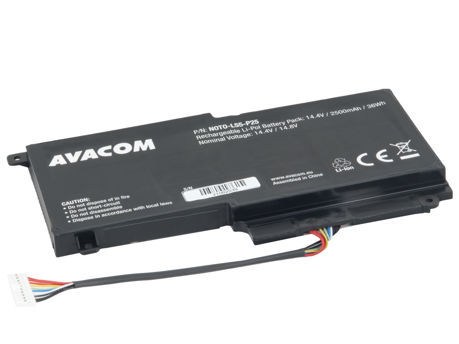 AVACOM batéria pre Toshiba Satellite L50,  L55 Li-Pol 14, 4V 2500mAh0 