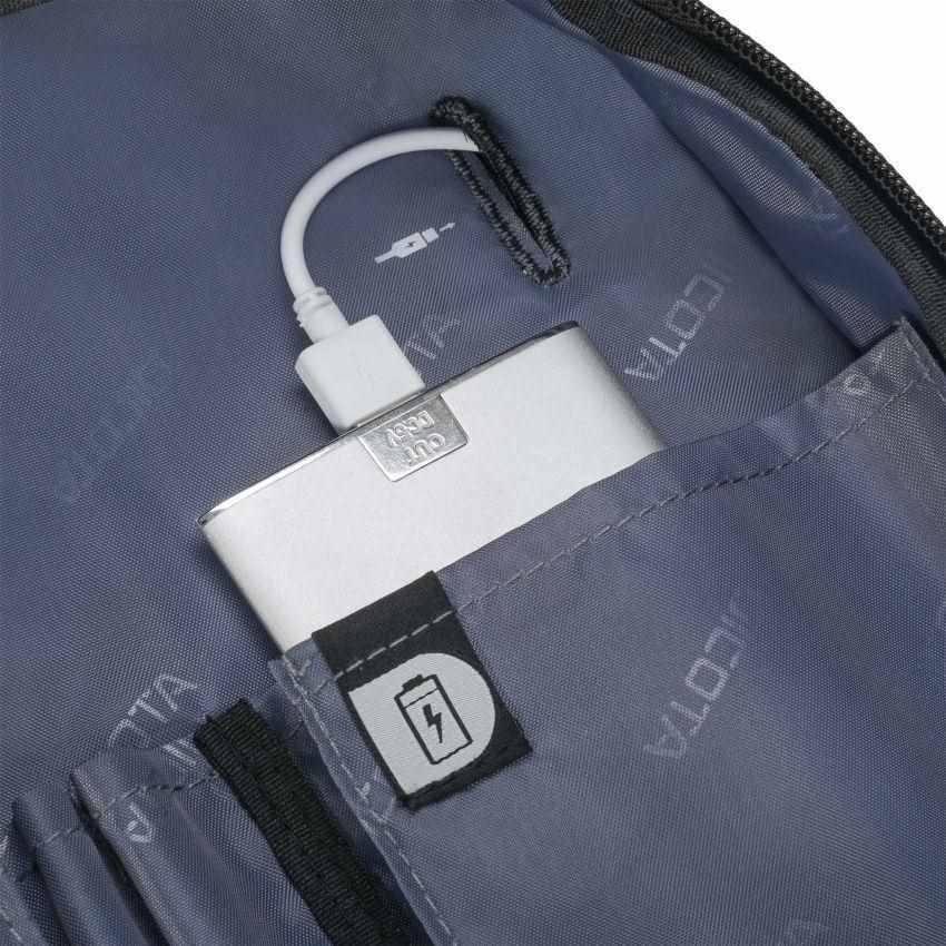 DICOTA Eco Backpack SELECT 15-17.3 Čierna farba10 