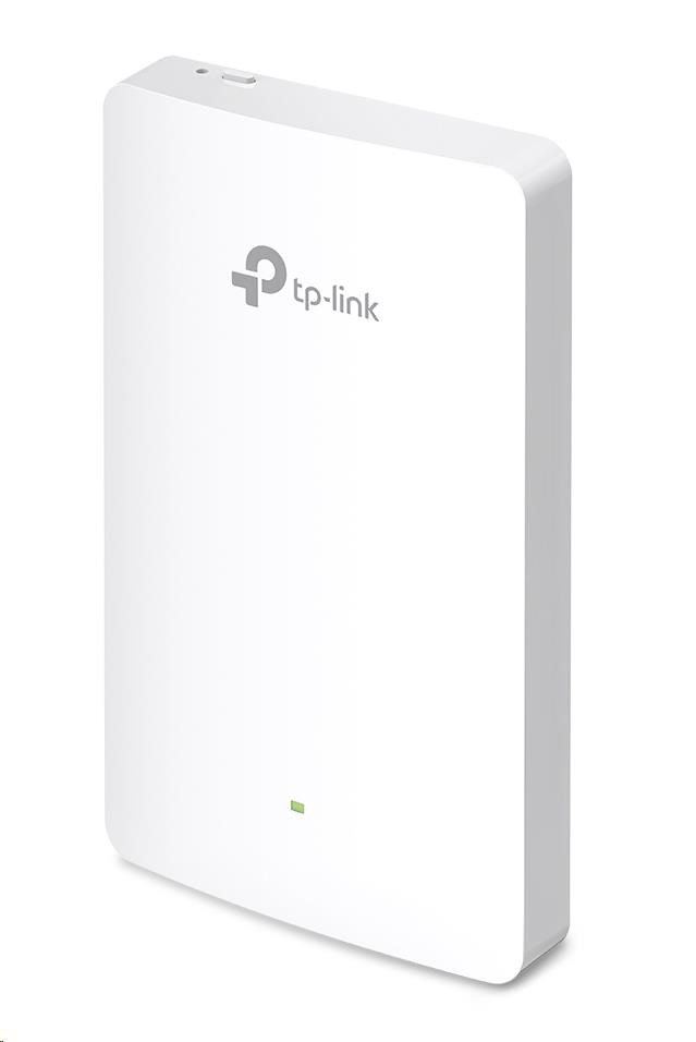 TP-Link EAP615-Wall OMADA WiFi6 AP (AX1800, 2, 4GHz/ 5GHz, 4xGbELAN, 1xPoE-in, 1xPoE-out, 13W)0 