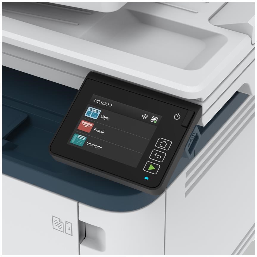 Xerox B305V_DNI B&W laser. MFZ,  A4,  512 MB,  DUPLEX,  ADF,  38 strán za minútu,  Ethernet/ Wifi/ USB,  Apple AirPrint2 
