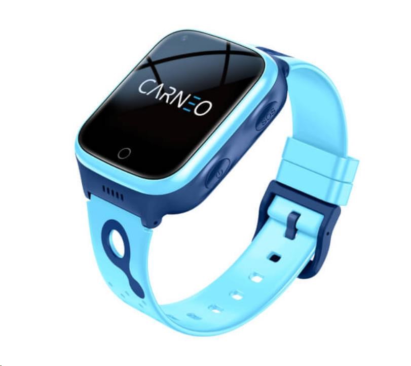 CARNEO dětské GPS hodinky GuardKid+ 4G Platinum blue0 