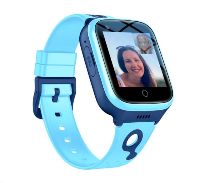 CARNEO dětské GPS hodinky GuardKid+ 4G Platinum blue1 