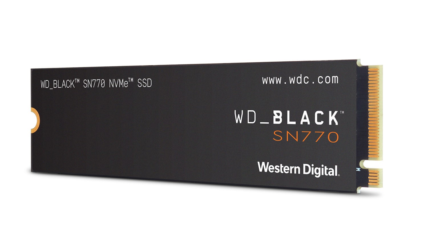 WD BLACK NVMe SSD 500GB PCIe SN 770, Gen4 8Gb/s, (R:5000, W:4000MB/s)1 