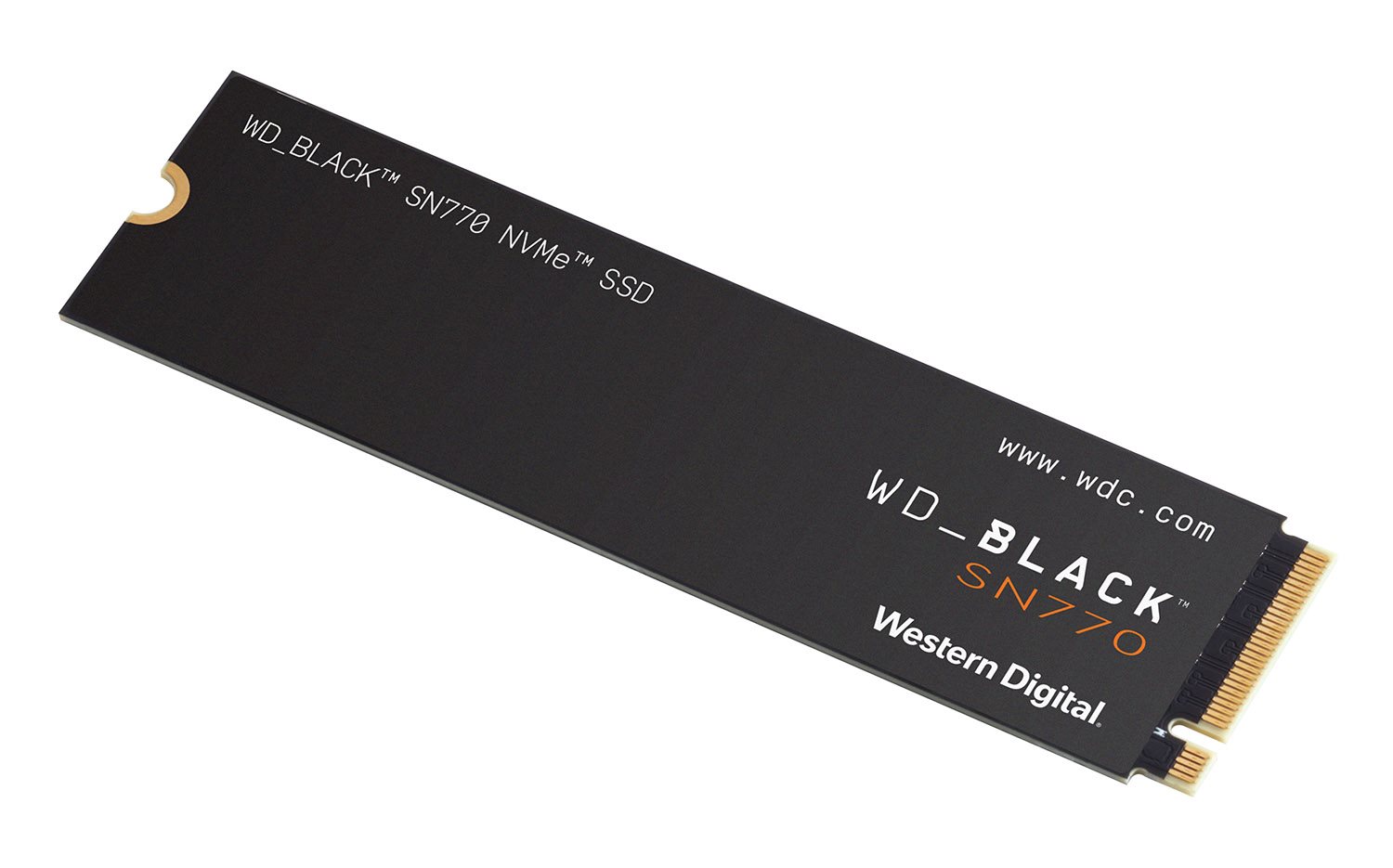 WD BLACK NVMe SSD 500GB PCIe SN 770, Gen4 8Gb/s, (R:5000, W:4000MB/s)2 