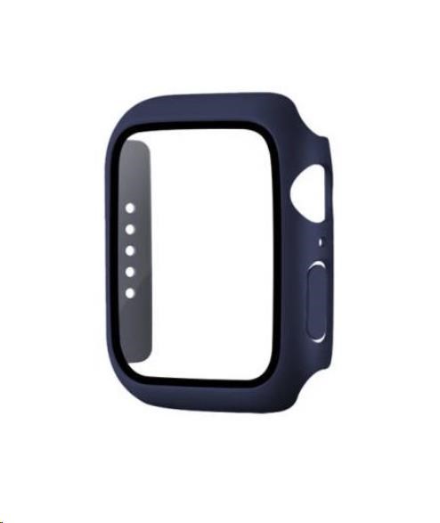 COTECi polykarbonátové pouzdro s ochranou displeje pro Apple Watch 41 mm modrá0 