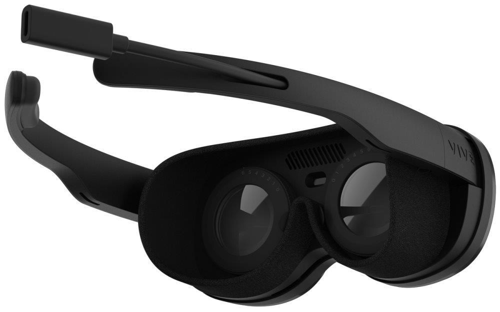 HTC Vive Pro Flow brýle pro virtuální realitu k chytrému telefonu,  2x 1600x1600px,  75Hz,  FOV 100°,  černé3 
