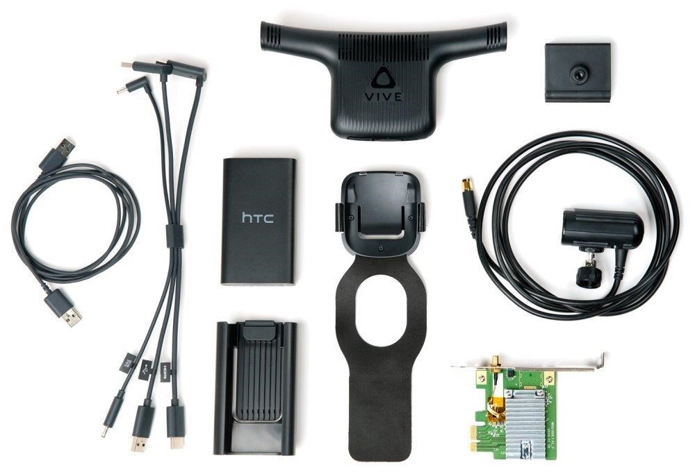 HTC bezdrátový adaptér pro HTC Vive Pro/Eye, Vive Cosmos, kompletní sada, černá2 