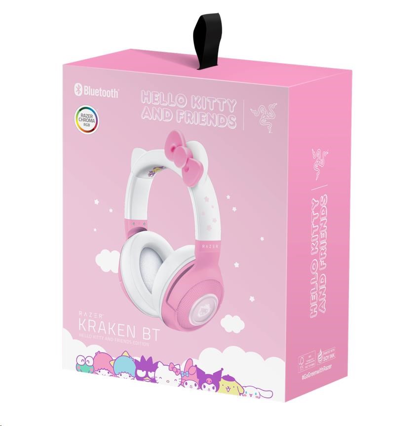 RAZER sluchátka Kraken BT,  Bluetooth,  Hello Kitty Ed.2 