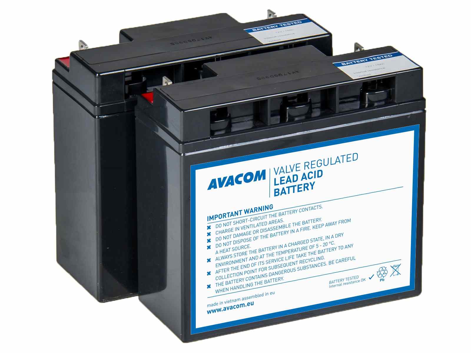AVACOM AVA-RBP02-12180-KIT - Batéria pre Belkin,  CyberPower UPS0 