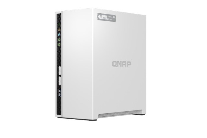 QNAP TS-233 (4C/ CORTEX-A55/ 2GHz/ 2GBRAM/ 2xSATA/ 1xGbE/ 2xUSB2.0/ 1xUSB3.2)3 