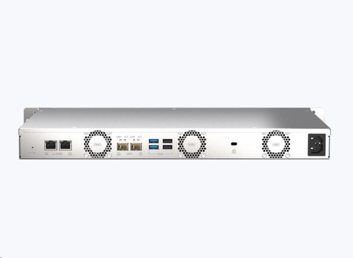 QNAP TS-435XeU-4G (4C/ OCTEONTX2, Cortex-A72/ 2, 2GHz/ 4GBRAM/ 4xSATA/ 2x2, 5GbE/ 2xSFP+/ 2xUSB2.0/ 2xUSB3.2/ 2xM.2)5 