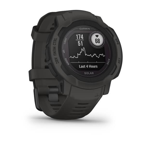 Garmin GPS sportovní hodinky Instinct 2 Solar - Graphite,  EU3 