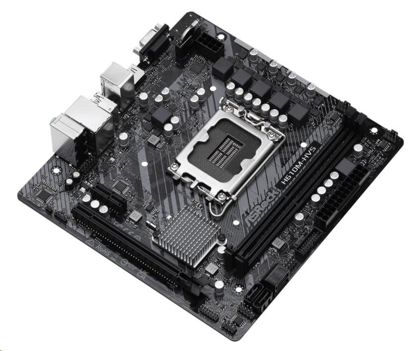 ASRock MB Sc LGA1700 H610M-HVS,  Intel H610,  2xDDR4,  1xHDMI,  1xVGA,  mATX0 