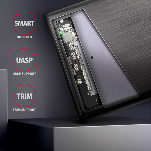 AXAGON EE25-A6C,  USB-C 3.2 Gen 1 - SATA 6G 2.5