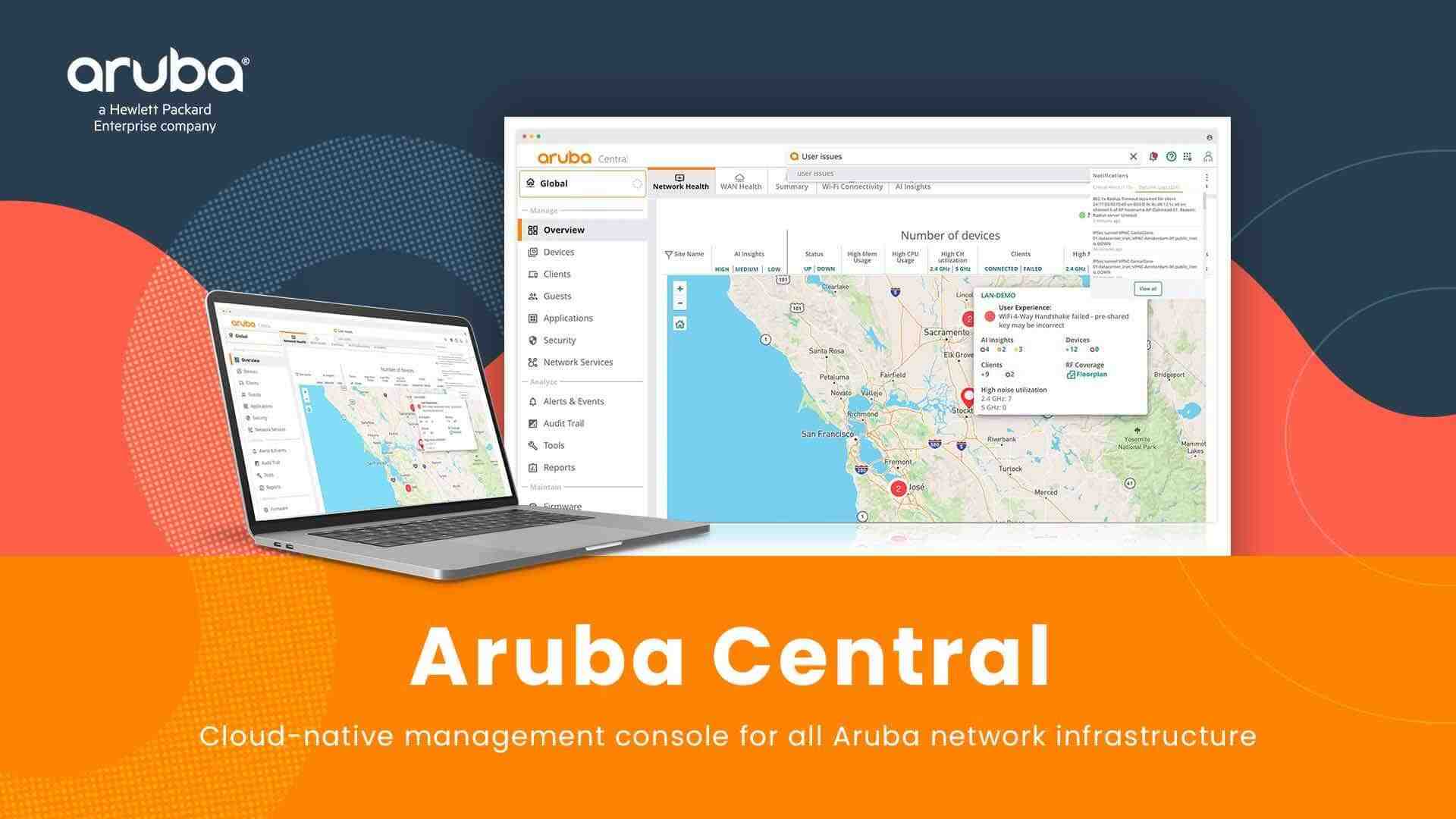 Aruba Central WLAN Gateway Foundation 7 year Subscription E-STU0 