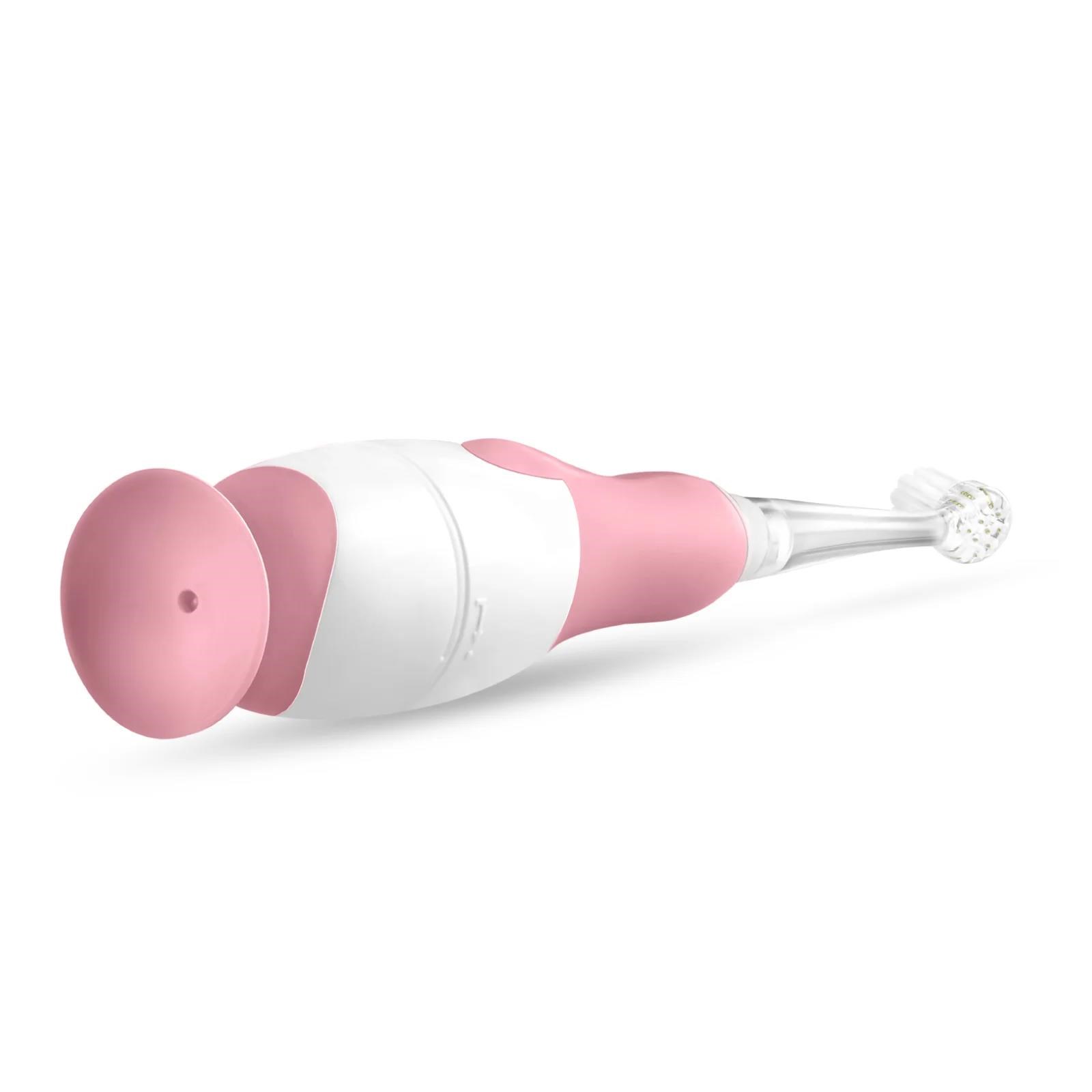 Neno Denti elektrický zubní kartáček,  pro děti,  časovač,  IPX7,  růžový2 