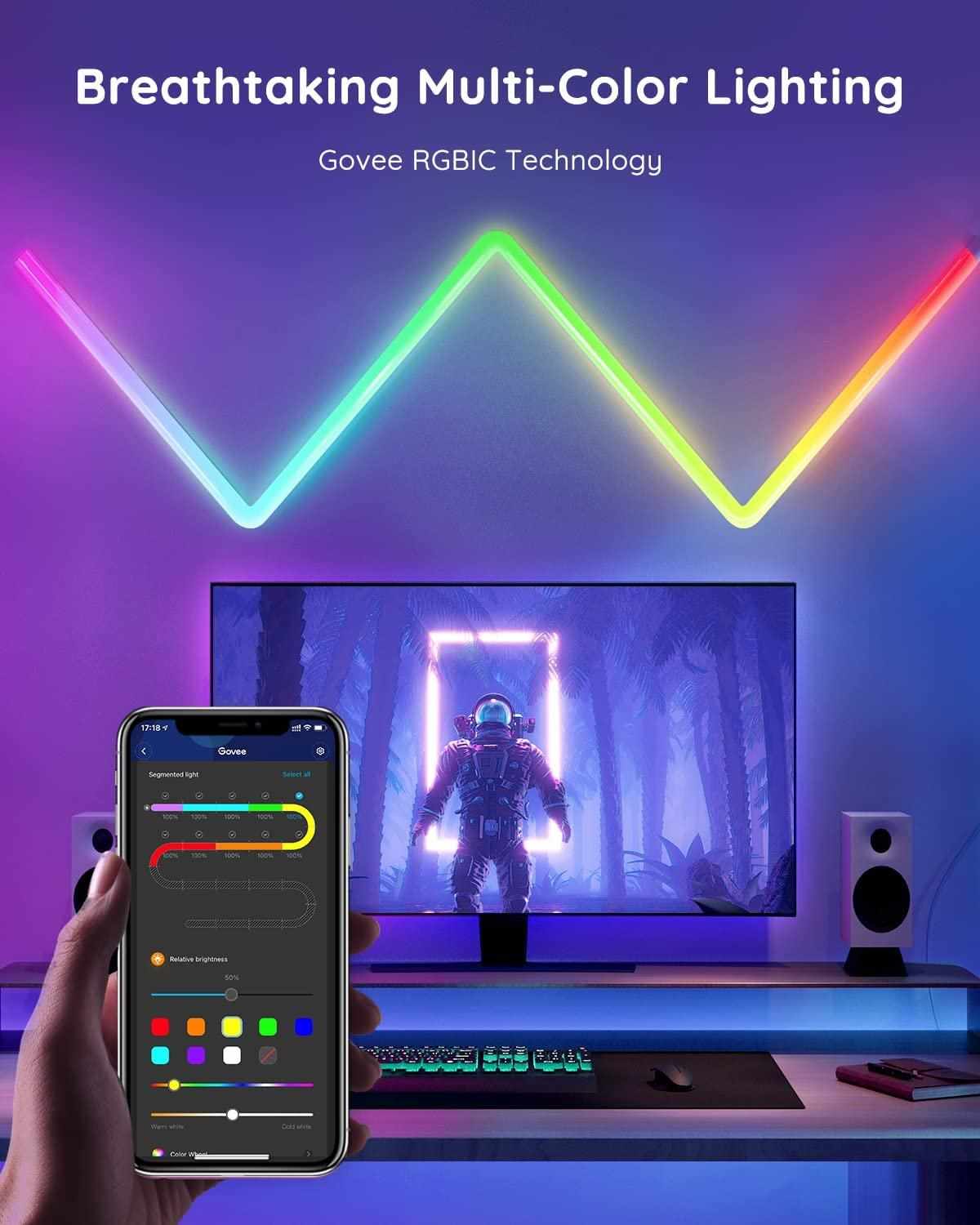 Govee Glide (8+4) SMART LED,  TV,  Gaming,  Home - RGBIC5 