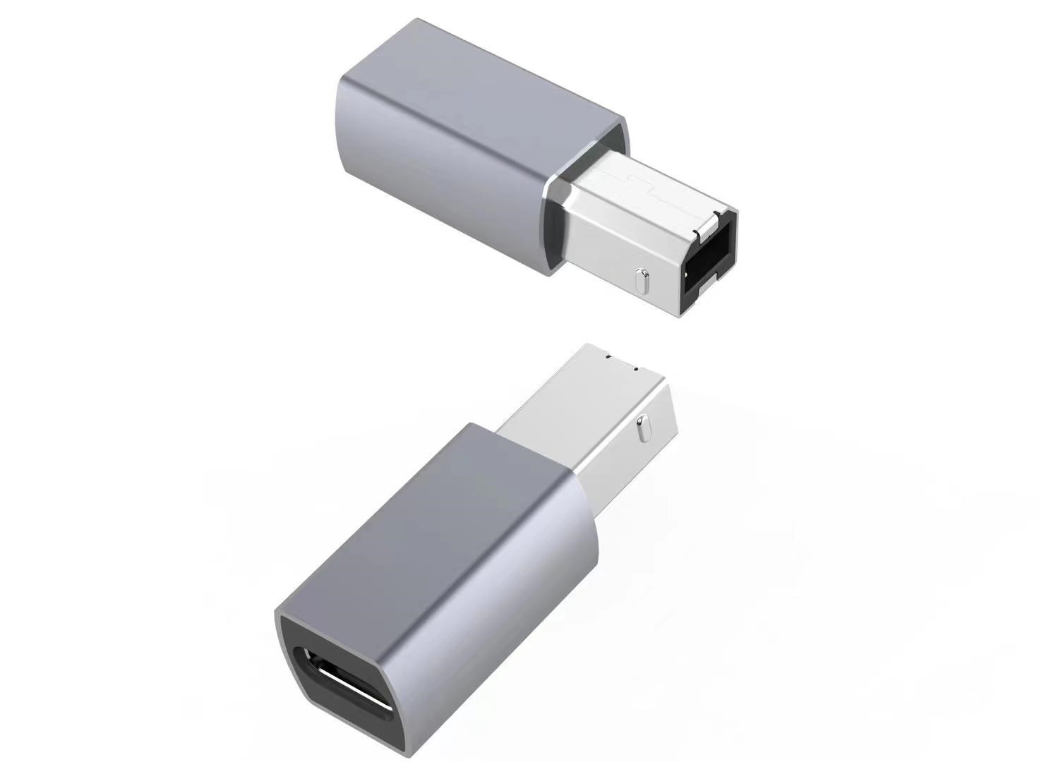 PremiumCord USB redukcia USB C - USB2.0 B (F/ M)1 