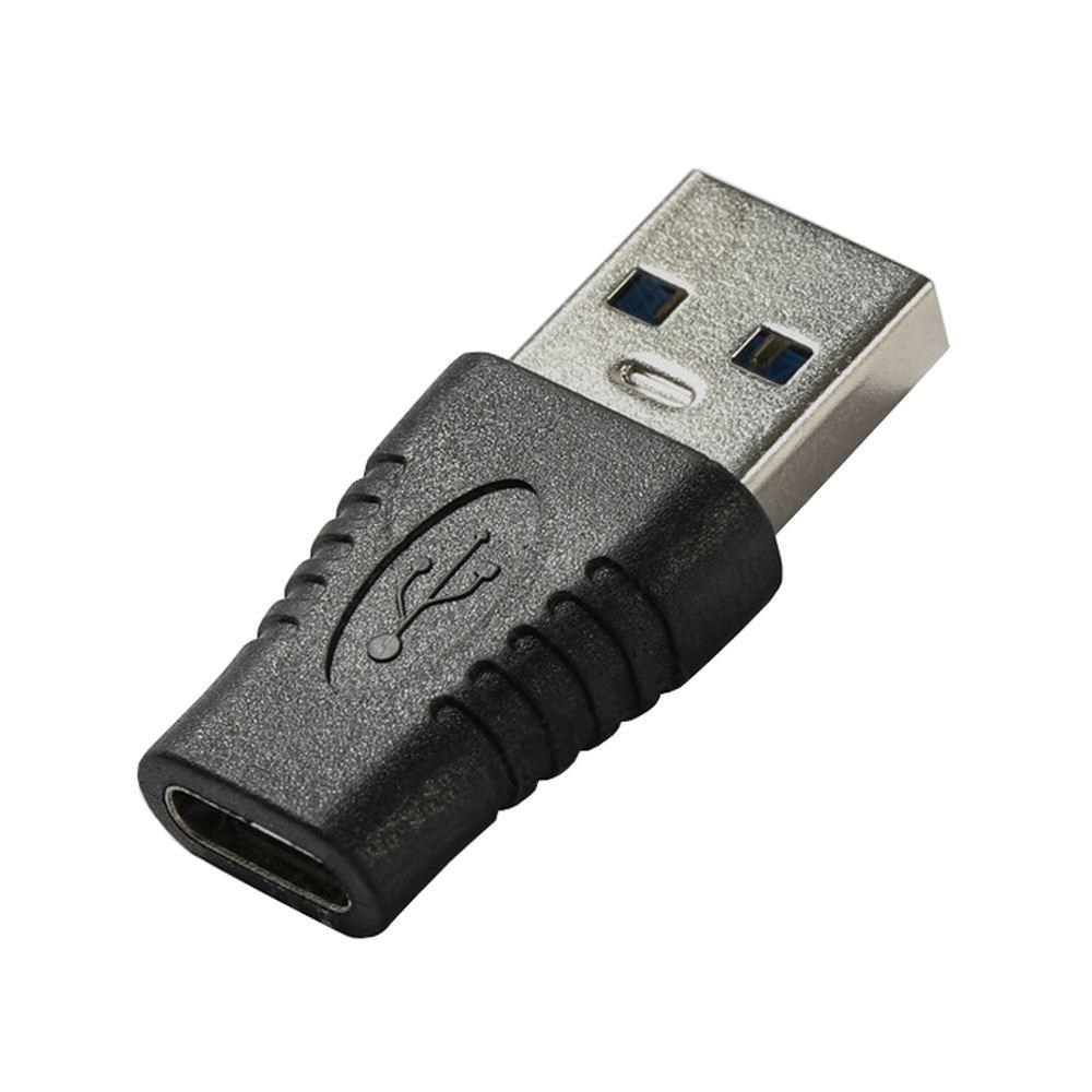 PremiumCord USB redukcia USB 3.0 A - USB-C (M/ F),  čierna0 