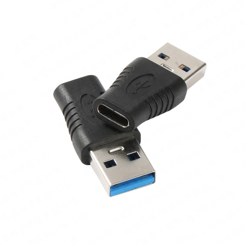 PremiumCord USB redukcia USB 3.0 A - USB-C (M/F), čierna3 