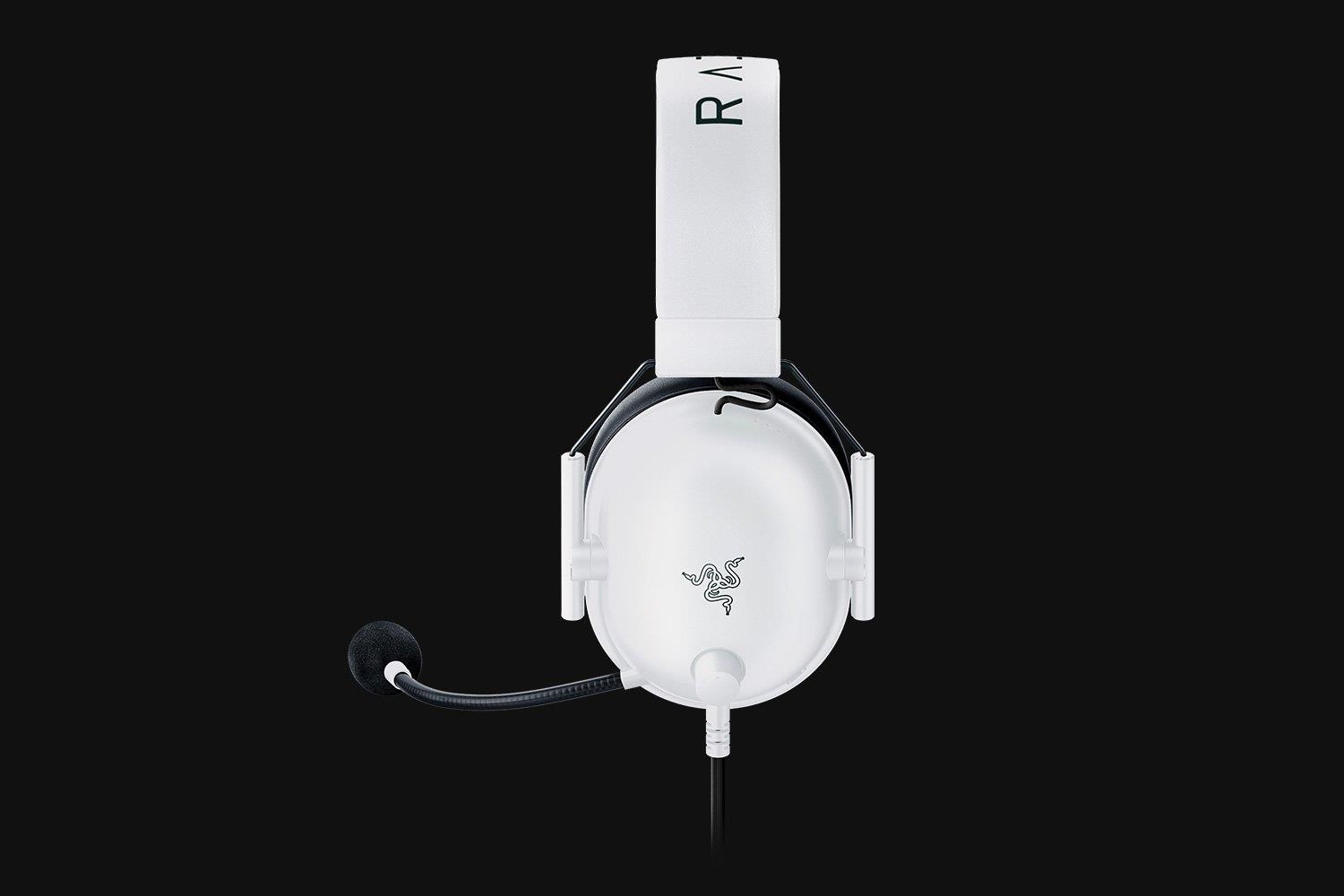 RAZER sluchátka Blackshark V2 X,  3.5mm,  bílá3 