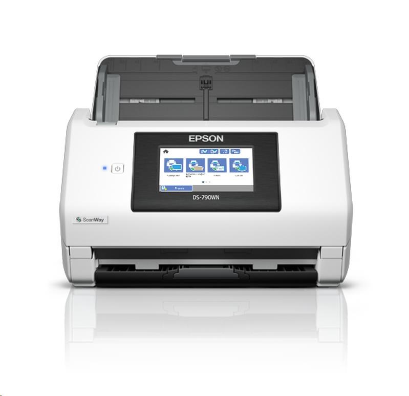 Skener EPSON WorkForce DS-790WN,  3 roky záruka po reg.1 