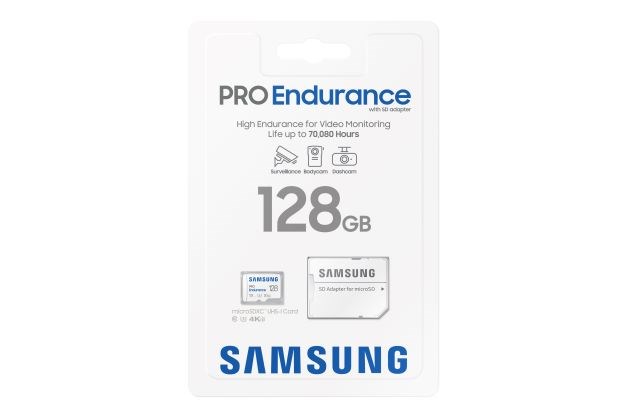 Karta Samsung micro SDXC 128 GB PRO Endurance + SD adaptér2 