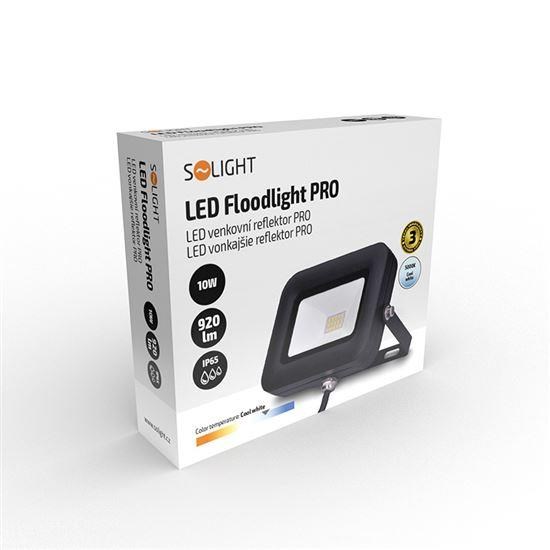 Solight LED reflektor PRO,  10W,  920lm,  5000K,  IP653 