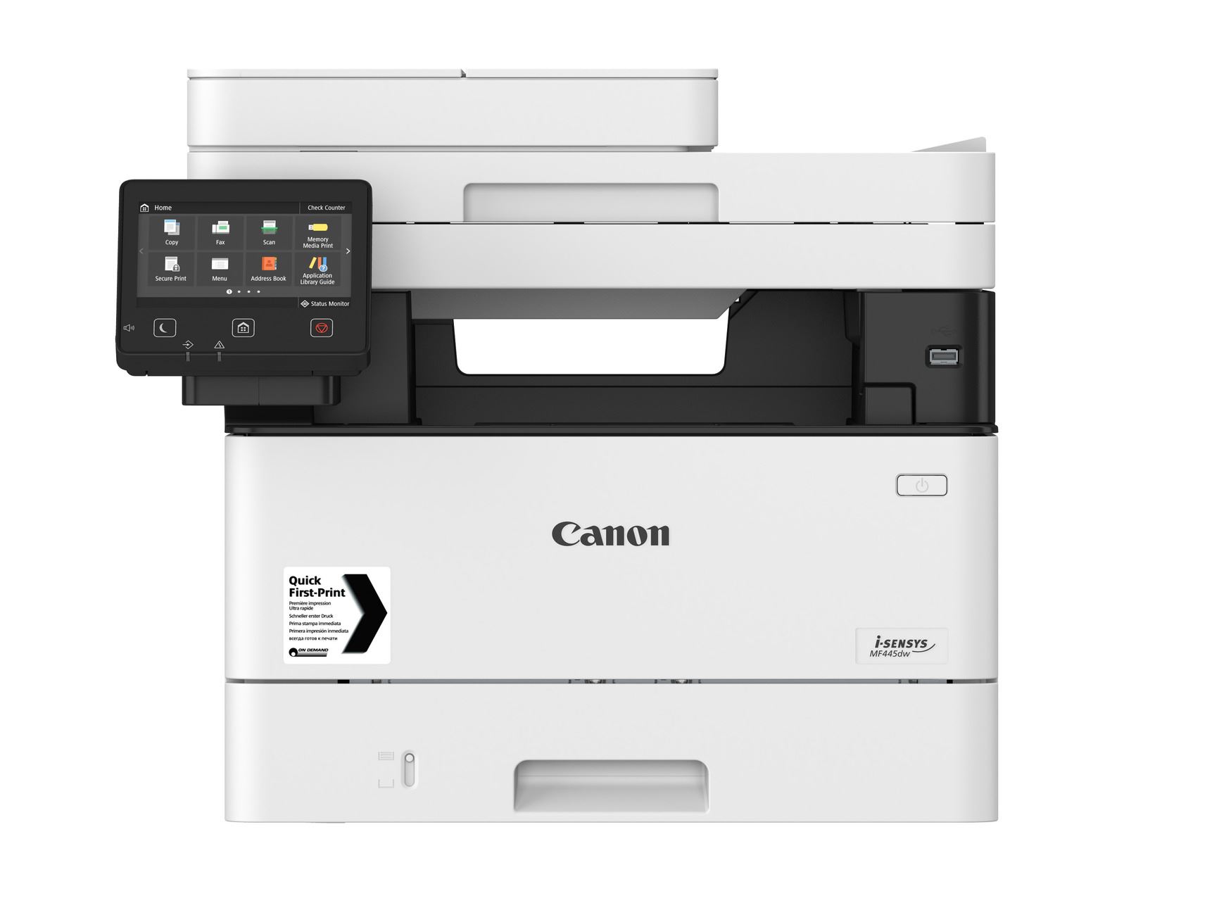 Canon i-SENSYS MF455dw - čiernobiely,  MF (tlač,  kopírka,  skenovanie,  fax),  DADF,  USB,  LAN,  Wi-Fi0 