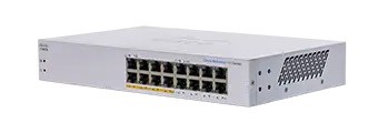 Cisco switch CBS110-16PP (16xGbE,  8xPoE+,  64W,  fanless) - REFRESH0 