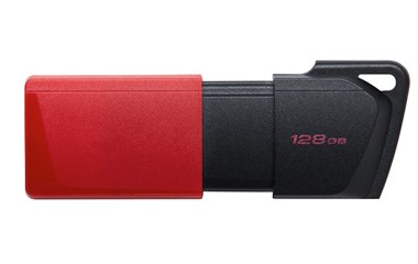 Kingston Flash Disk 128GB USB3.2 Gen 1 DataTraveler Exodia M (Black + Red)3 