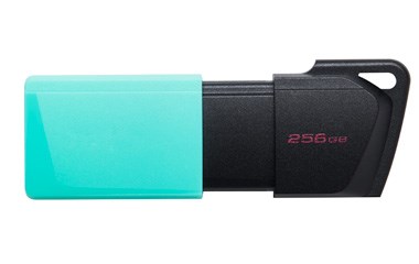 Kingston Flash Disk 256GB USB3.2 Gen 1 DataTraveler Exodia M (Black + Teal)0 