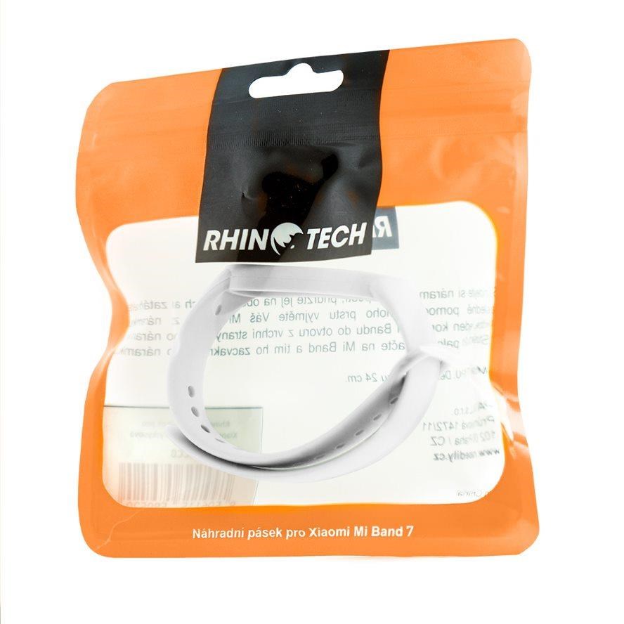 RhinoTech řemínek pro Xiaomi Mi Band 7,  bílá1 