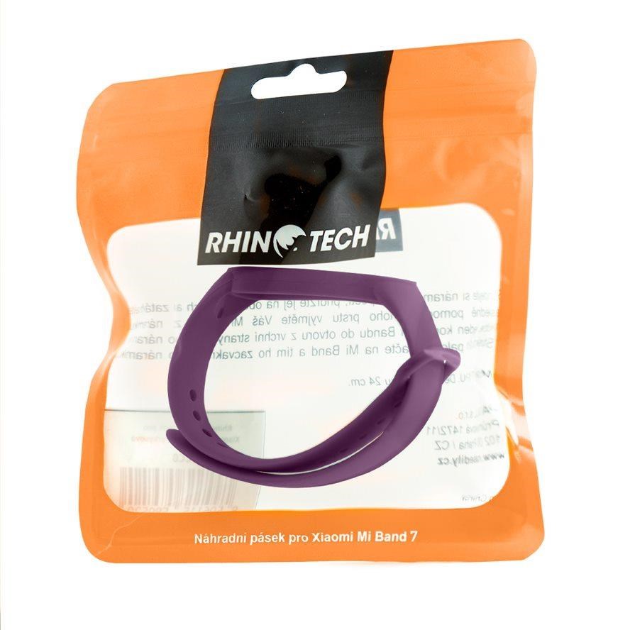 Rhinotech řemínek pro Xiaomi Mi Band 7,  fialová2 