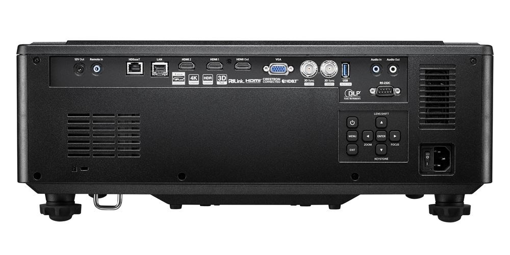 Optoma projektor ZU920T (DLP,  FULL 3D,  Laser,  WUXGA ,  9800 ANSI,  3 000 000:1,  HDMI,  VGA,  RS232,  RJ45,  repro 2x10W)2 
