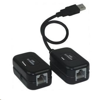 Extender USB PREMIUMCORD 1.1 cez RJ45 (do 60 m)0 