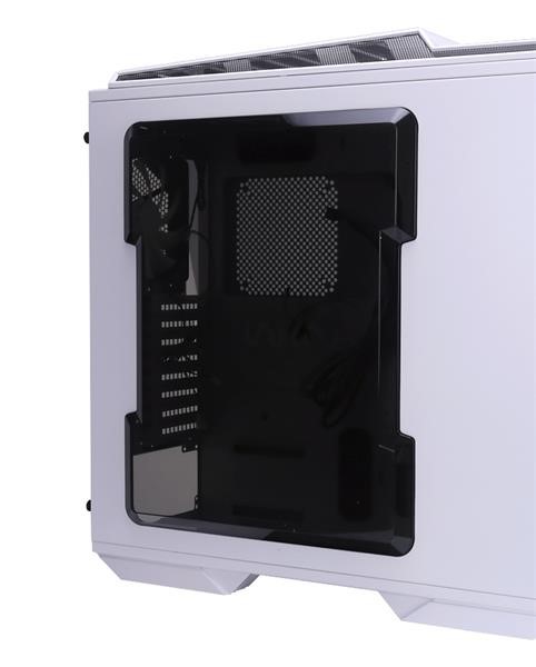 IN WIN case Grone White/ Black,  Midi Tower,  bez zdroja napájania16 