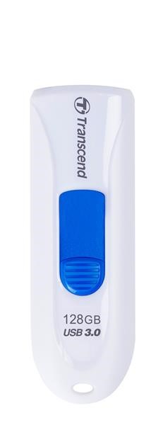TRANSCEND Flash disk 128 GB JetFlash®790, USB 3.1 (R:90/W:40 MB/s) biela/modrá2 