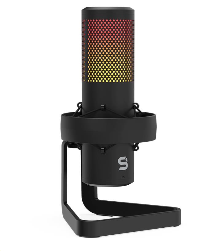 Mikrofón SPC Gear AXIS Streaming Microphone Onyx Black USB1 