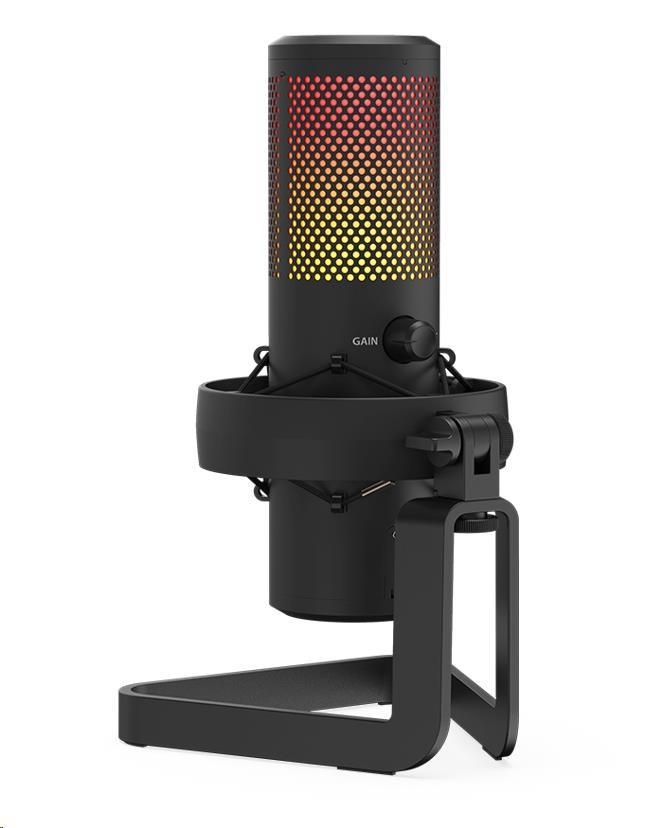Mikrofón SPC Gear AXIS Streaming Microphone Onyx Black USB2 