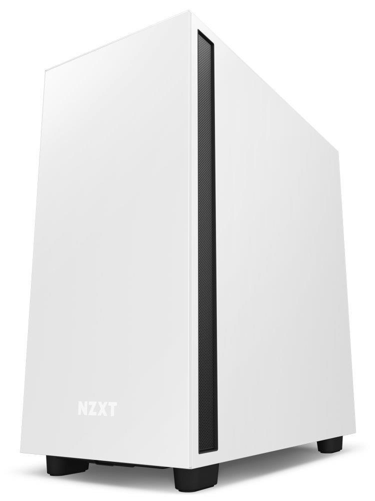 Skriňa NZXT H7 /  ATX /  2x120 mm ventilátor /  USB-C /  2x USB /  sklenená bočnica /  čierna a biela0 