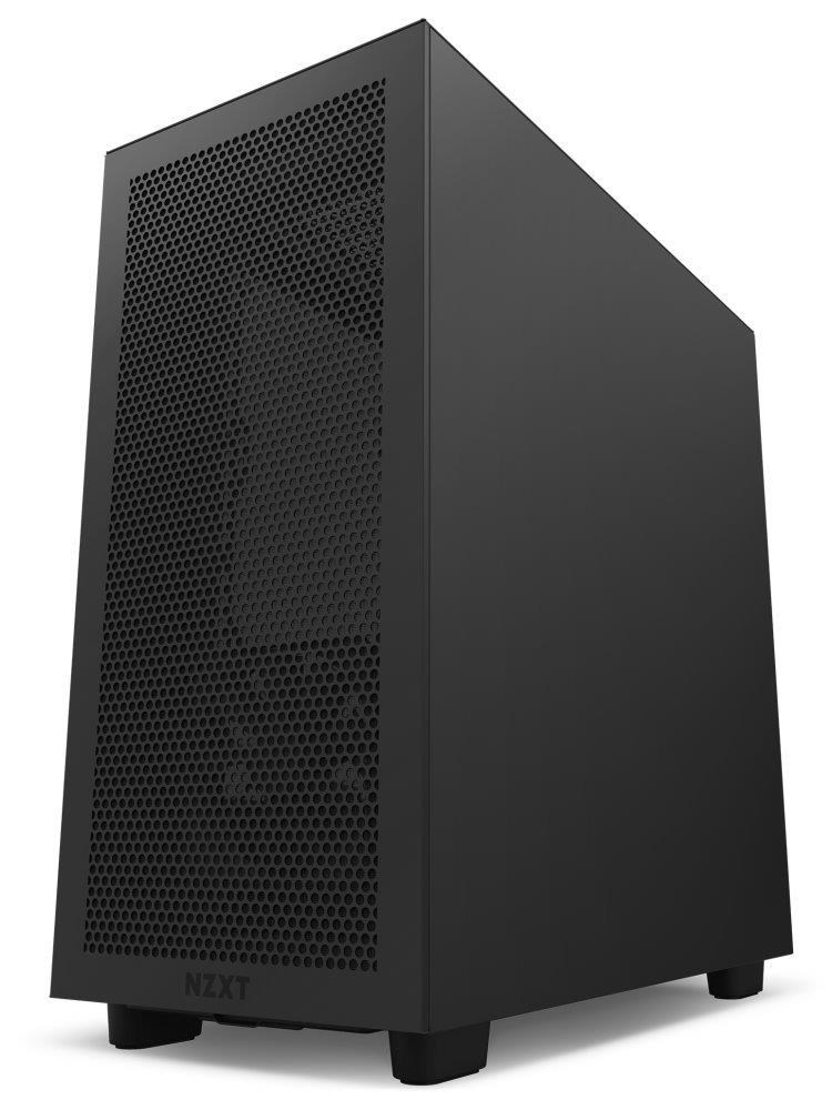 Skriňa NZXT H7 Flow edition /  ATX /  2x120 mm ventilátor /  USB-C /  2x USB /  sklenená bočnica /  sieťovaný panel /  čierna0 