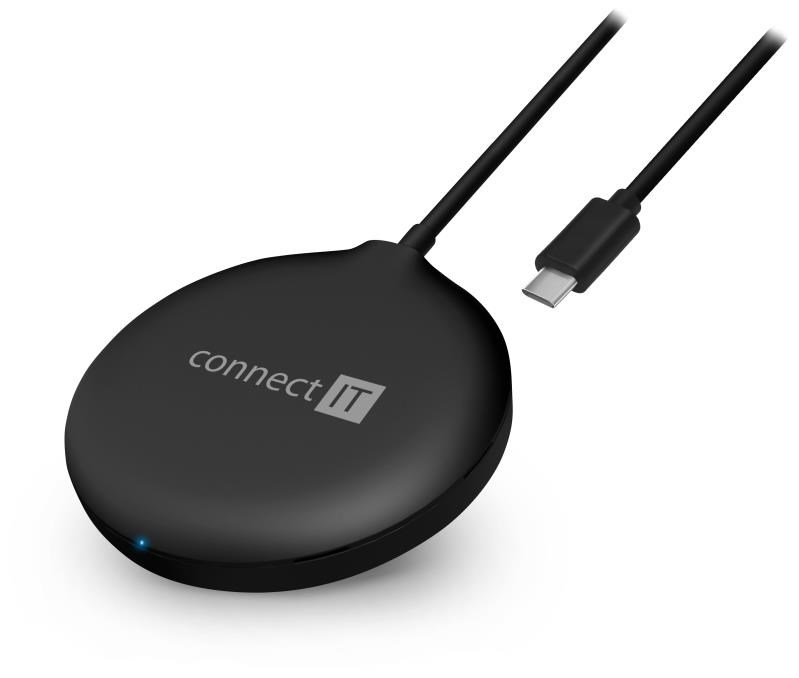 CONNECT IT MagSafe Wireless Fast Charge Bezdrôtová nabíjačka,  15 W,  čierna1 