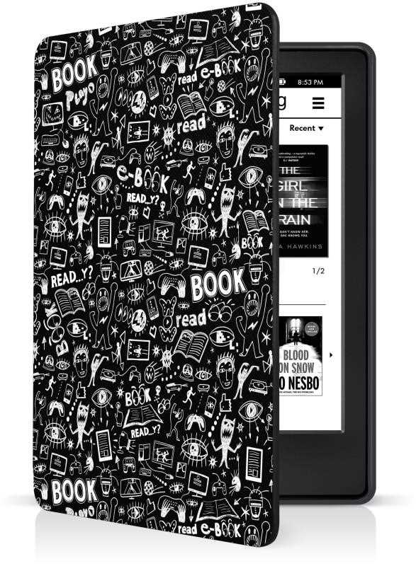 Puzdro CONNECT IT pre Amazon Kindle 2021 (11. gen.),  doodle black0 
