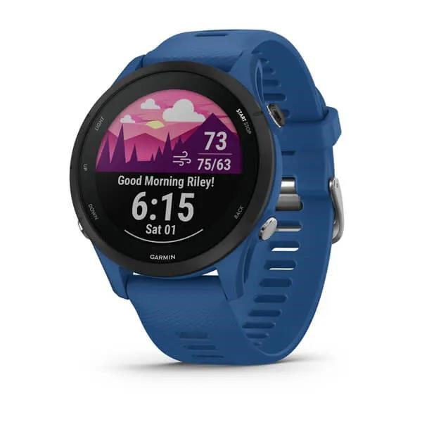 Garmin GPS sportovní hodinky Forerunner® 255,  Tidal Blue,  EU0 
