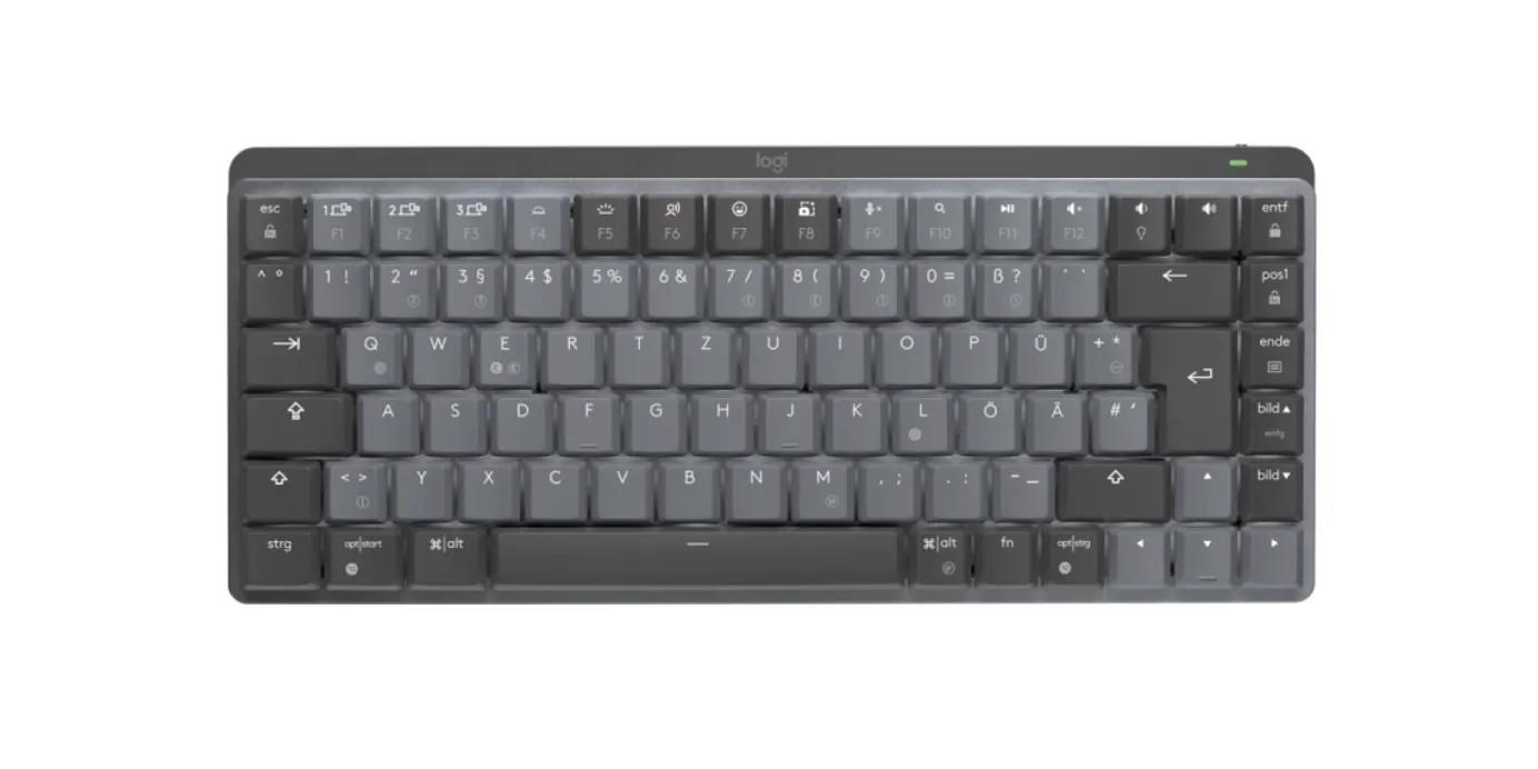 Logitech Wireless Keyboard MX Mechanical Mini,  US,  graphite1 