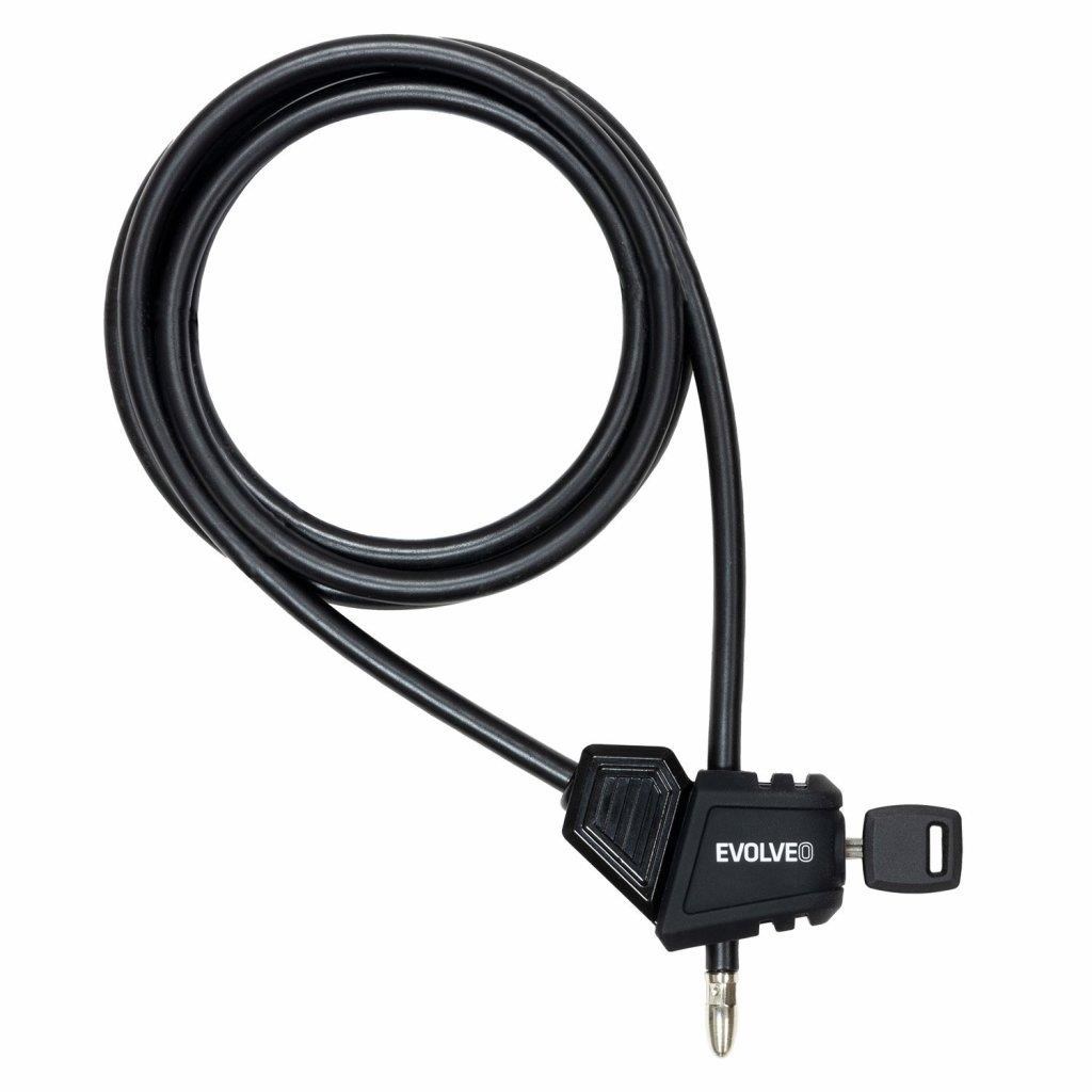 EVOLVEO StrongVision LOCK,  lanový nastavitelný zámek 8mm x 2m0 