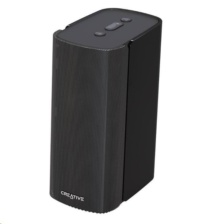 Creative T100 Bluetooth active 2.0 reproduktorov s optickým vstupom,  Hi-Fi ,  DO,  kompaktné,  čierne1 