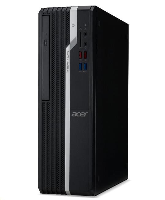 ACER PC EDU Veriton VX2680G - i5-11400, 8GB, 256GB, USB KB+myš, Wifi+BT, W10P, 2 roky CI EDU, čierna2 