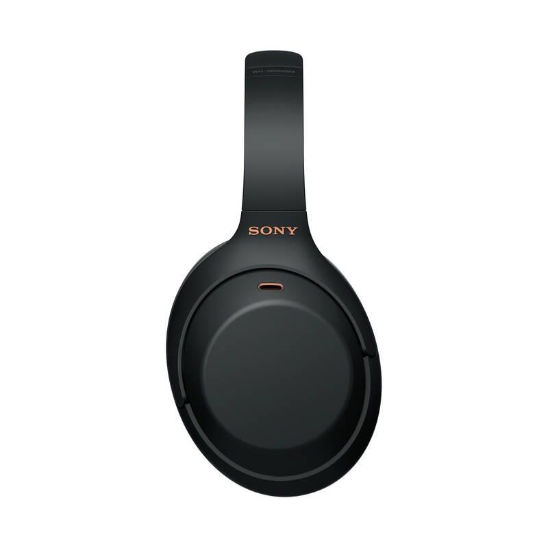 Sony bezdrátová sluchátka WH-1000XM4,  EU,  černá6 